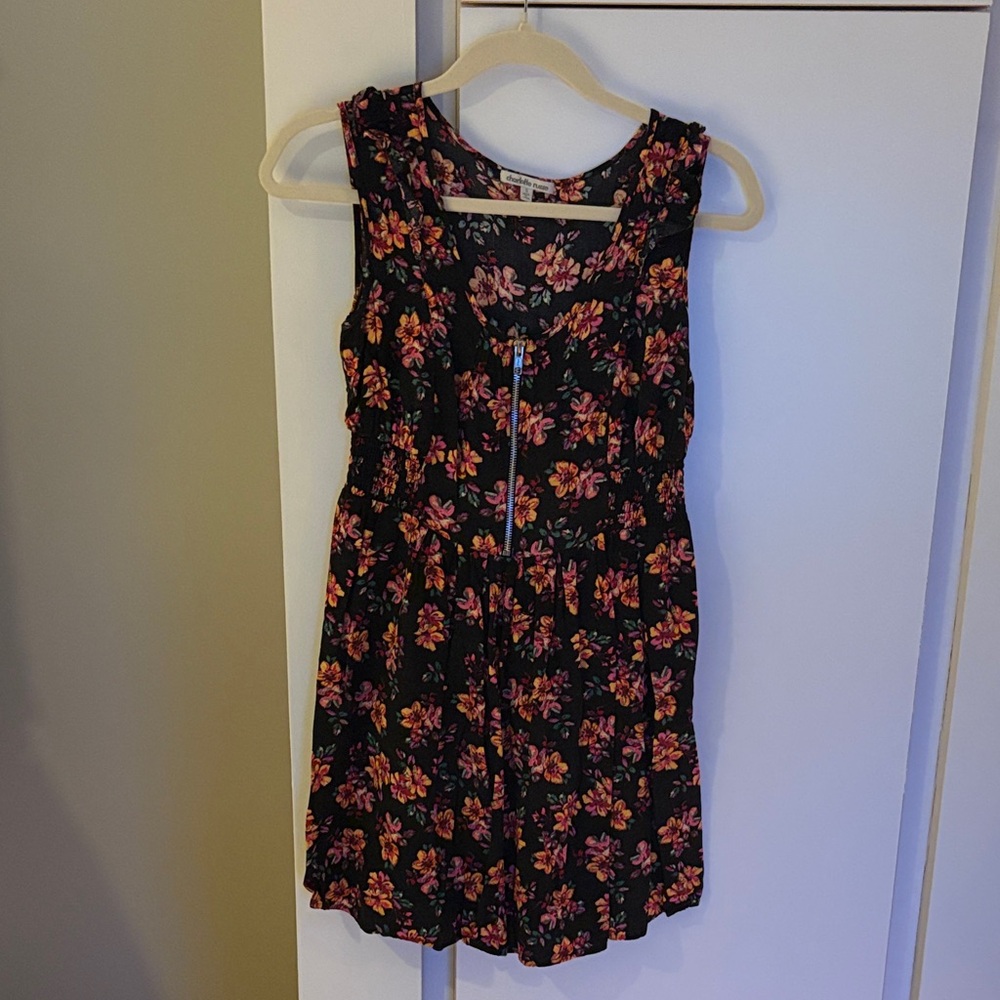 Charlotte Russe Vibrant Floral Dress